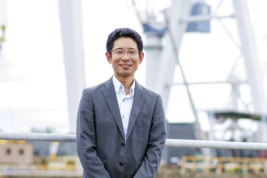 常石造船株式会社 西垣 直樹さん(仮名)